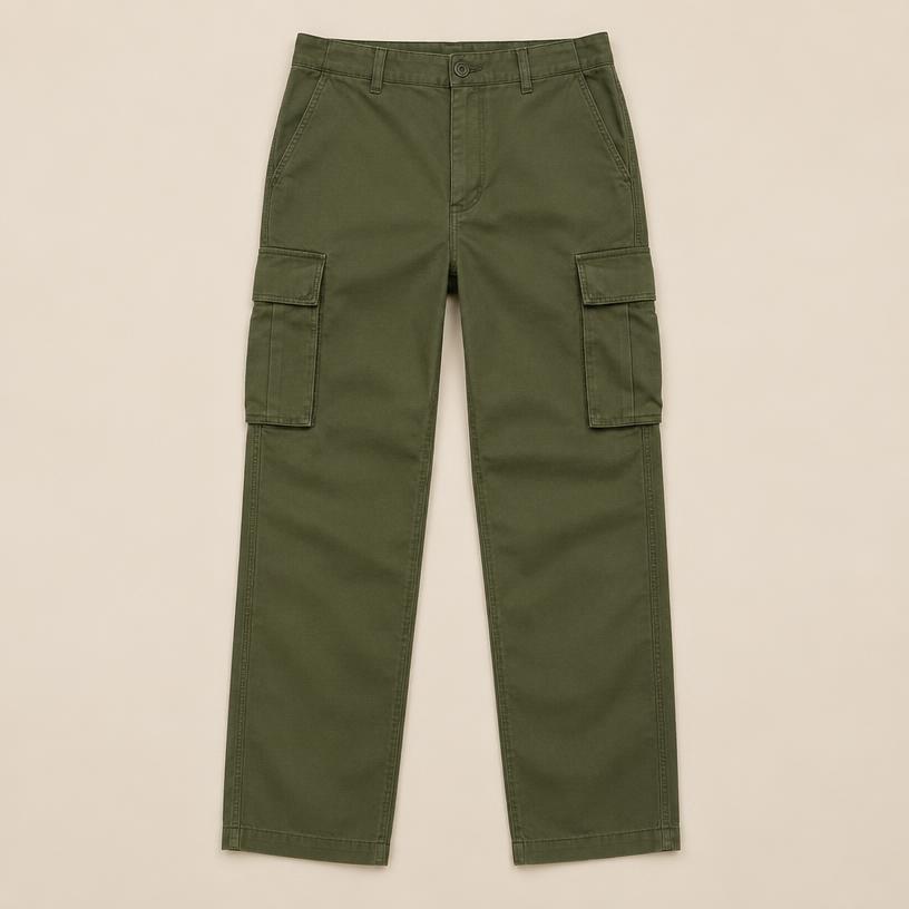 Pantalón cargo olivo de Paso Norte